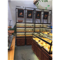 豪瑞德牌面包展示边柜 