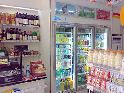 3门立式饮料展示柜