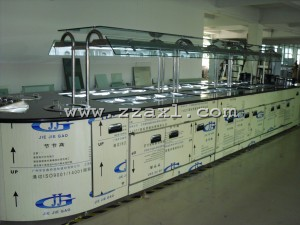 风冷冷藏或蒸汽加热型自助火锅展示台 