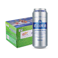崂山啤酒500ml易拉罐 