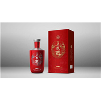 五粮醇500ml红装50度白酒 