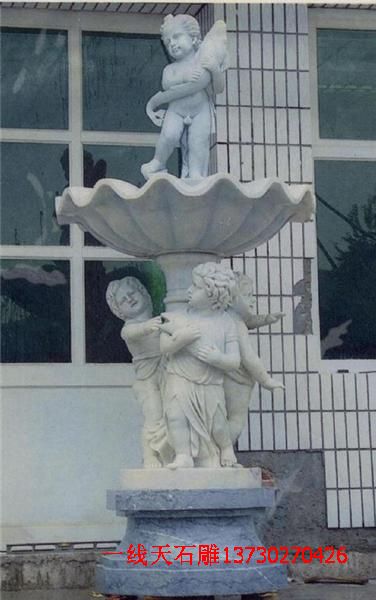 河北石雕喷泉 风水球 曲阳石雕喷泉 风水球 