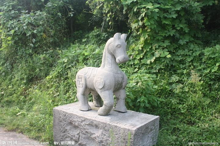 石雕马K7 十二生肖石雕马 景观雕塑 园林 广场 公园雕塑 