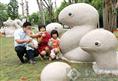 十二生肖石雕I6 生肖雕刻 卡通十二生肖石雕 公园雕塑 石雕蛇 