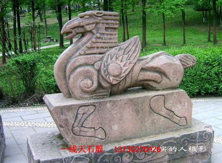 石雕十二生肖A7 石雕马 曲阳石雕十二生肖 景观雕塑 园林，广场石雕 