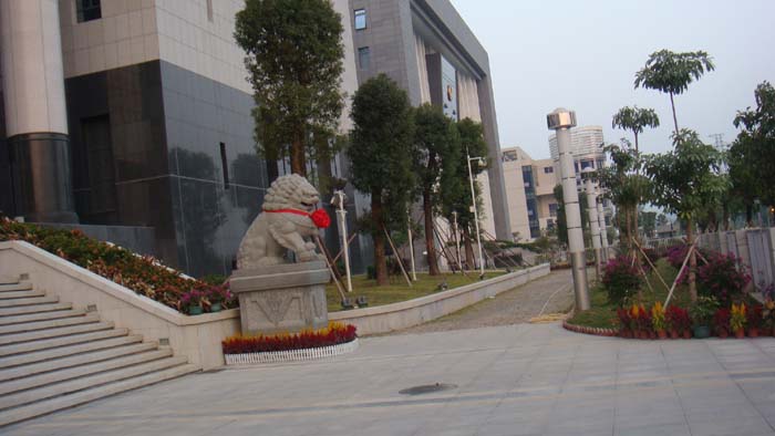 广东工程队-萝岗新法院/广东绿化/绿化工程/园林景观01