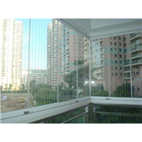 深圳无框阳台窗