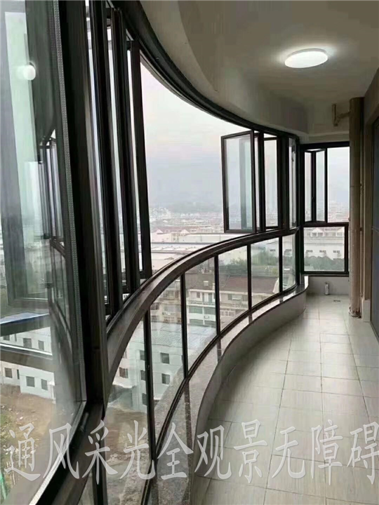 深圳无框阳台窗