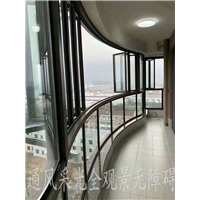 深圳无框阳台窗