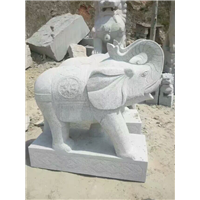 石材工艺品狗 