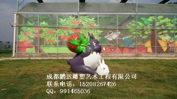 成都卡通雕塑、成都树脂雕塑