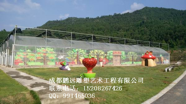 成都卡通雕塑、成都树脂雕塑