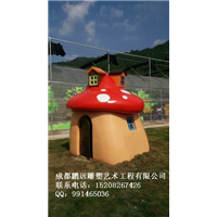 成都卡通雕塑、成都树脂雕塑