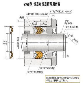 V99F活塞活塞杆双用 