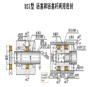 NOK密封圈  FU0064-S0  10*18*5   USI密封件 