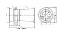 FBCZ系列风机外形结构示意图 