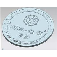 唐山LOGO井盖销售 定制LOGO艺术井盖 艺术文化井盖 