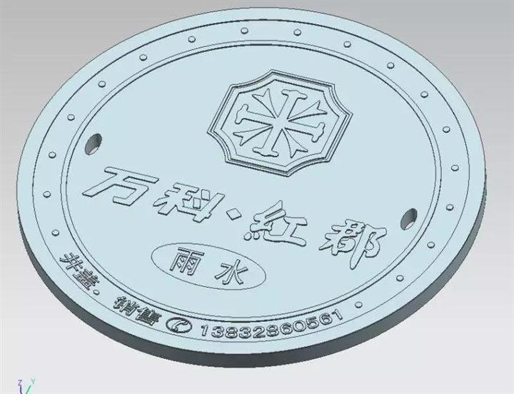 唐山艺术井盖 定制LOGO艺术井盖 艺术文化井盖 