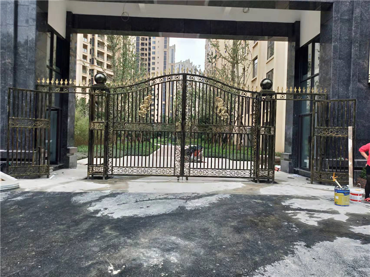 巴中铁艺大门供应