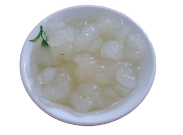 雪蛤油-泡发后的效果 