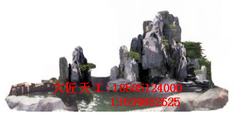 湖南假山|湖南塑石假山|湖南塑石假山设计 