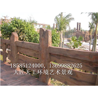 湖南仿木栏杆制作|湖南仿木栏杆公园