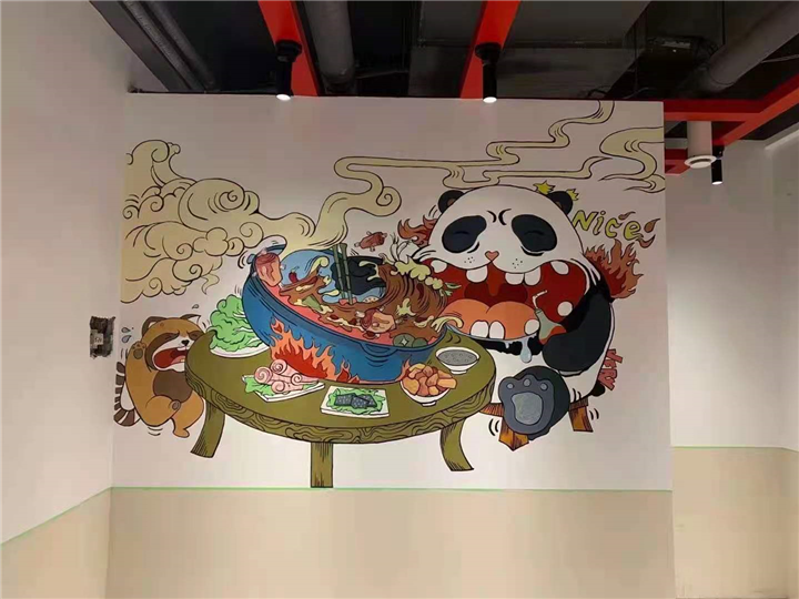 深圳舒歆墙绘作品