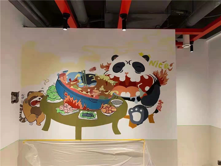 深圳舒歆墙绘作品