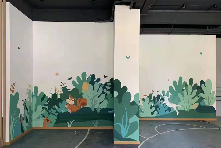 深圳舒歆墙绘作品