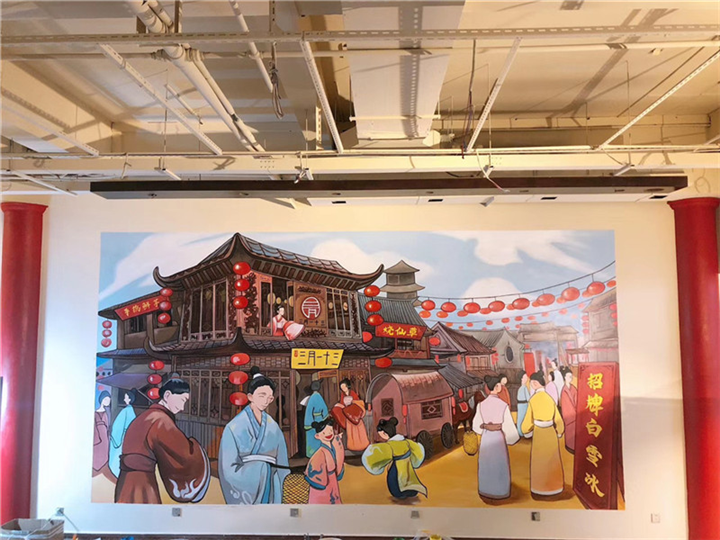 深圳墙绘案例 
