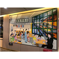 深圳墙绘户外案例 