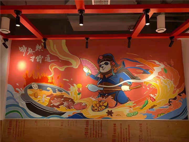 深圳舒歆墙绘作品