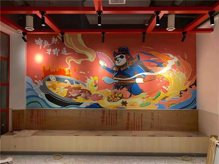 深圳舒歆墙绘作品