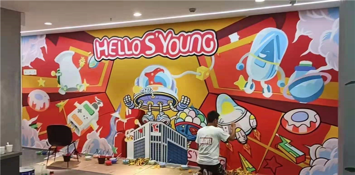 深圳舒歆墙绘作品