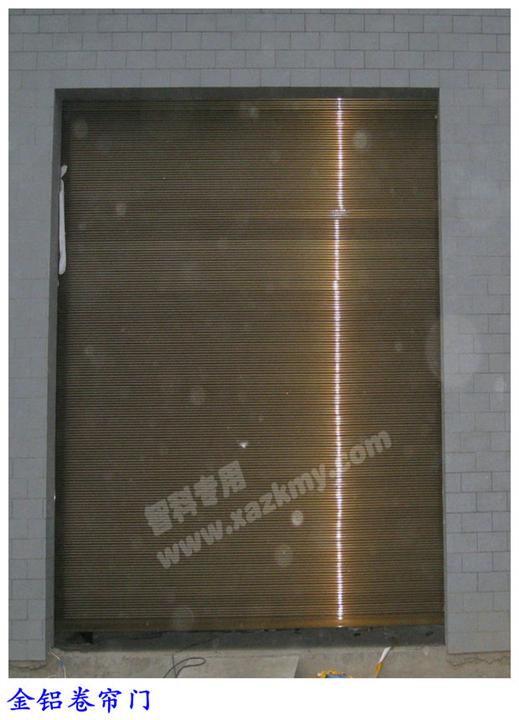 西安电动金铝卷帘门 