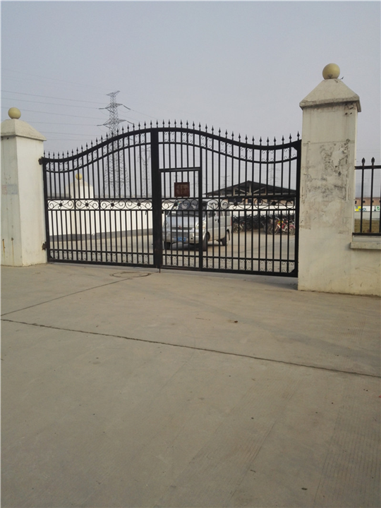 西安铁艺铝艺围墙大门