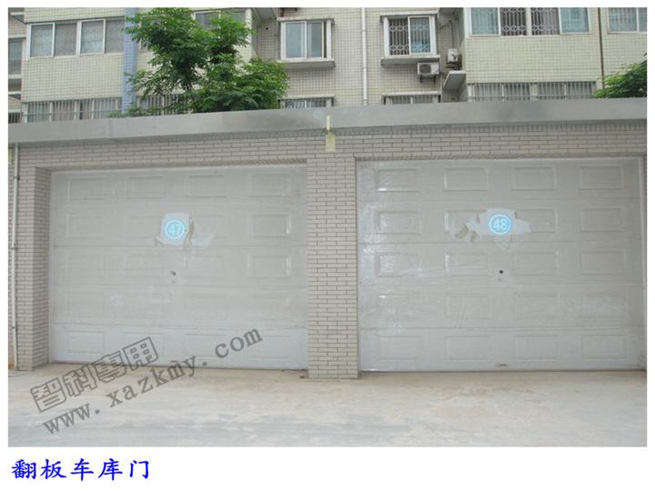 泾河工业园翻板车库门 