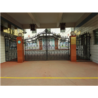 西安铁艺铝艺围墙大门
