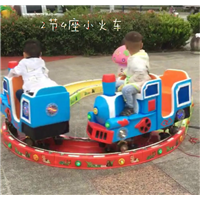 新款儿童轨道小火车，旋转木马厂家批发 