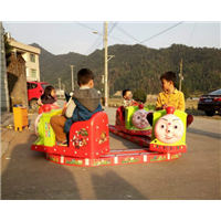 儿童大型游乐火车公园广场托马斯电瓶轨道火车轨道小火车 