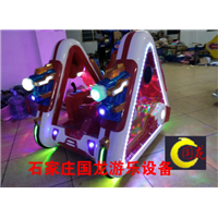 宁夏电瓶碰碰车泡泡车，机器人蹬车价格 