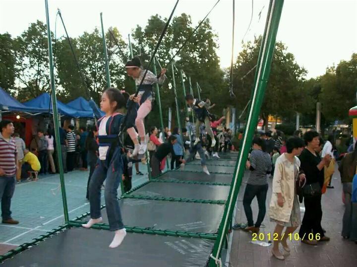 河北儿童小蹦极，儿童蹦蹦床，蹦极床 