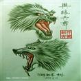 纹身图案大全——纹身狼15 