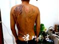 天津纹身津门刺客纹身作品鱼纹身 