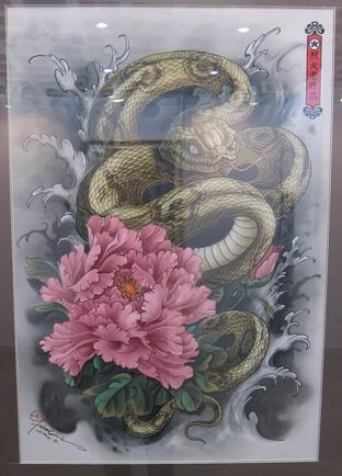 纹身手稿 
