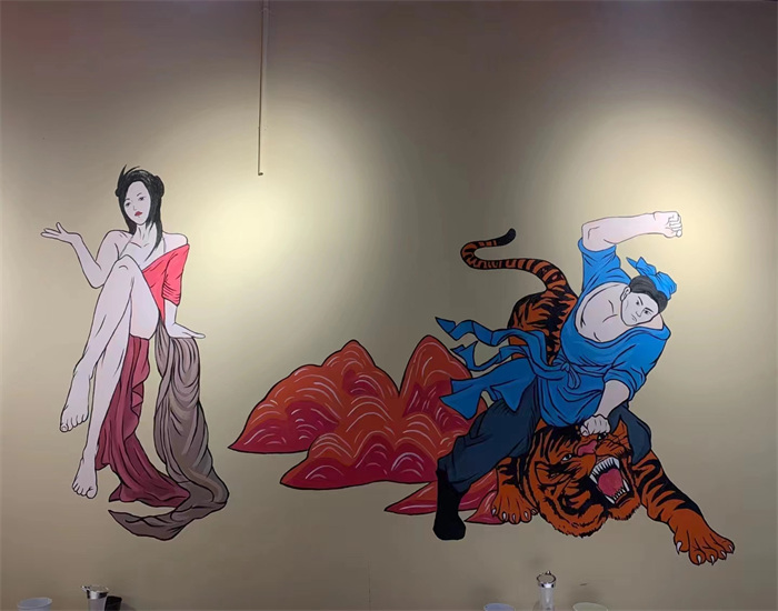 长沙墙绘彩绘价格