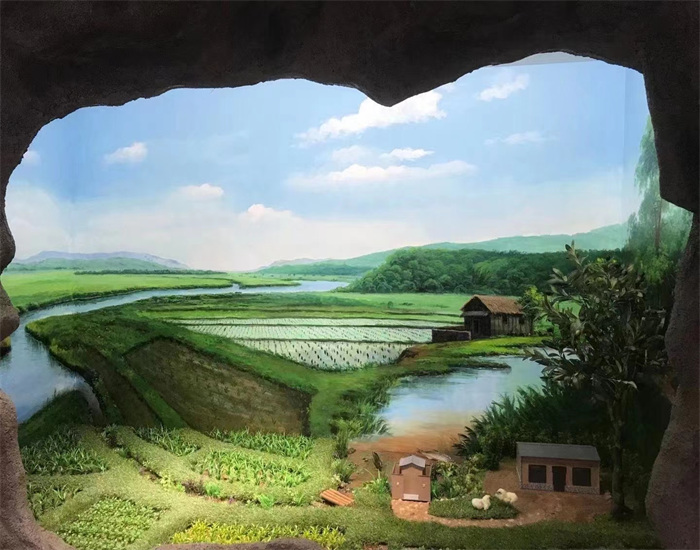 长沙背景墙绘设计