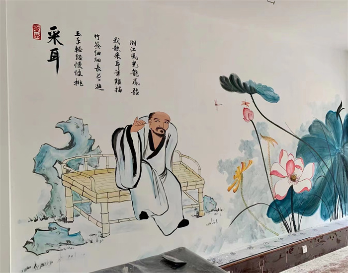 长沙彩绘壁画设计