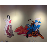 长沙墙绘彩绘价格