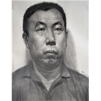曲靖非凡画室老师素描作品 8 
